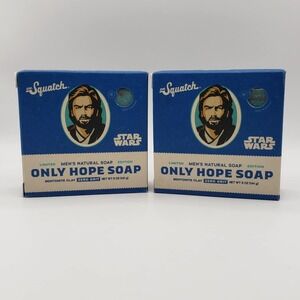 Dr. Squatch Disney Star Wars Only Hope Soap Ltd Ed All Natural Bar 5oz - 2 Pk